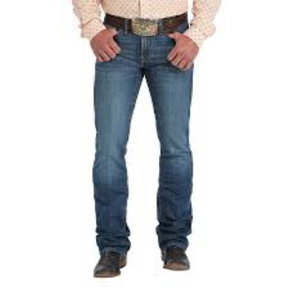 Cinch Jesse Slim Straight Leg Stretch Denim Western Rodeo Jeans 28